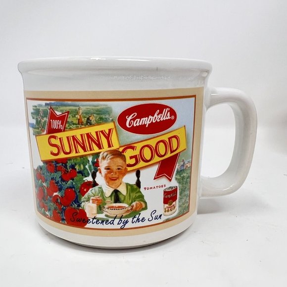 Campbell’s Soup Mugs For Houston Harvest 2005 Set of 4 Collectible 3.5” X 4” - Picture 4 of 8